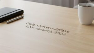 12th January, 2026 Current Affairs (Daily GK Update)
