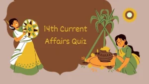 Daily Current Affairs Quiz 14th January, 2026, Attempt Important GK Questions