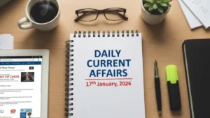 17th January, 2026 Current Affairs (Daily GK Update)