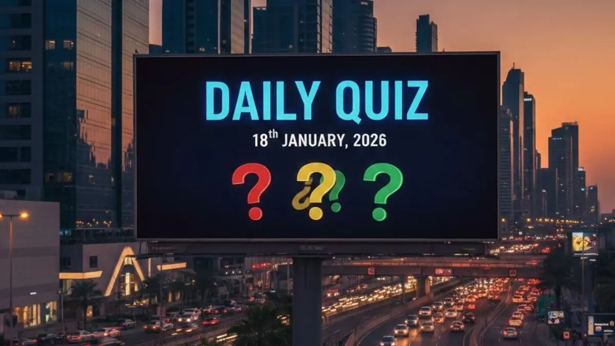 Daily Current Affairs Quiz 18th January, 2026 Check Important Questions Here