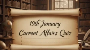 Daily Current Affairs Quiz 19th January, 2026, Attempt Important GK Questions