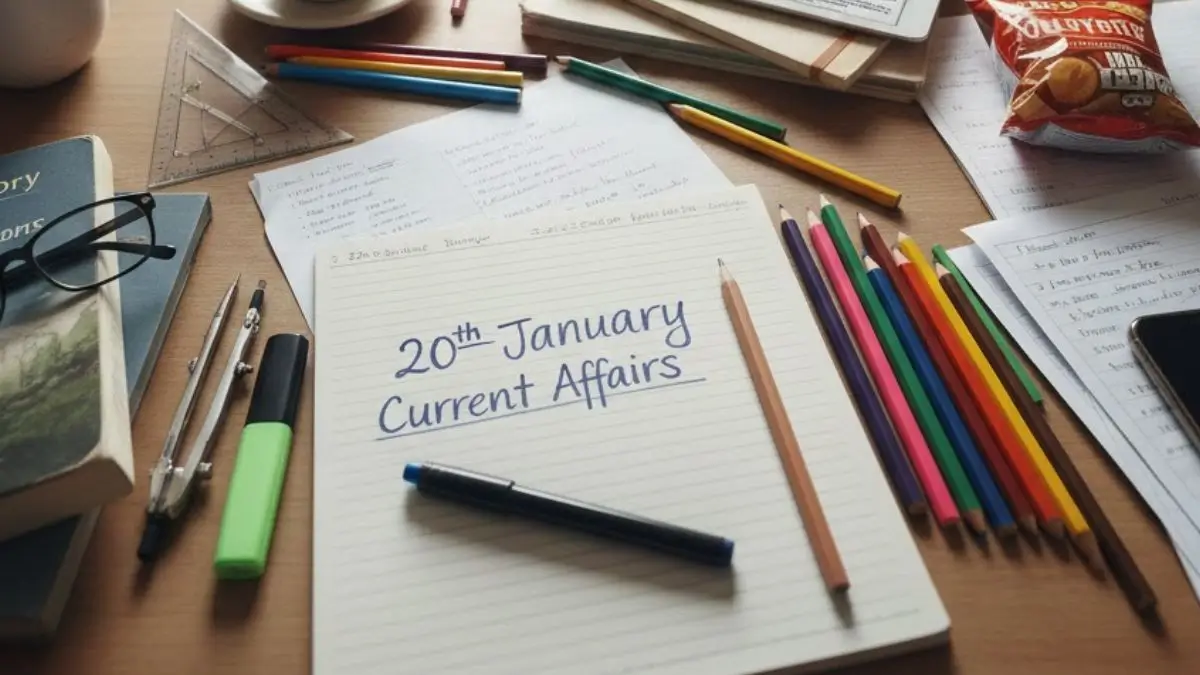 20th January, 2026 Current Affairs (Daily GK Update)