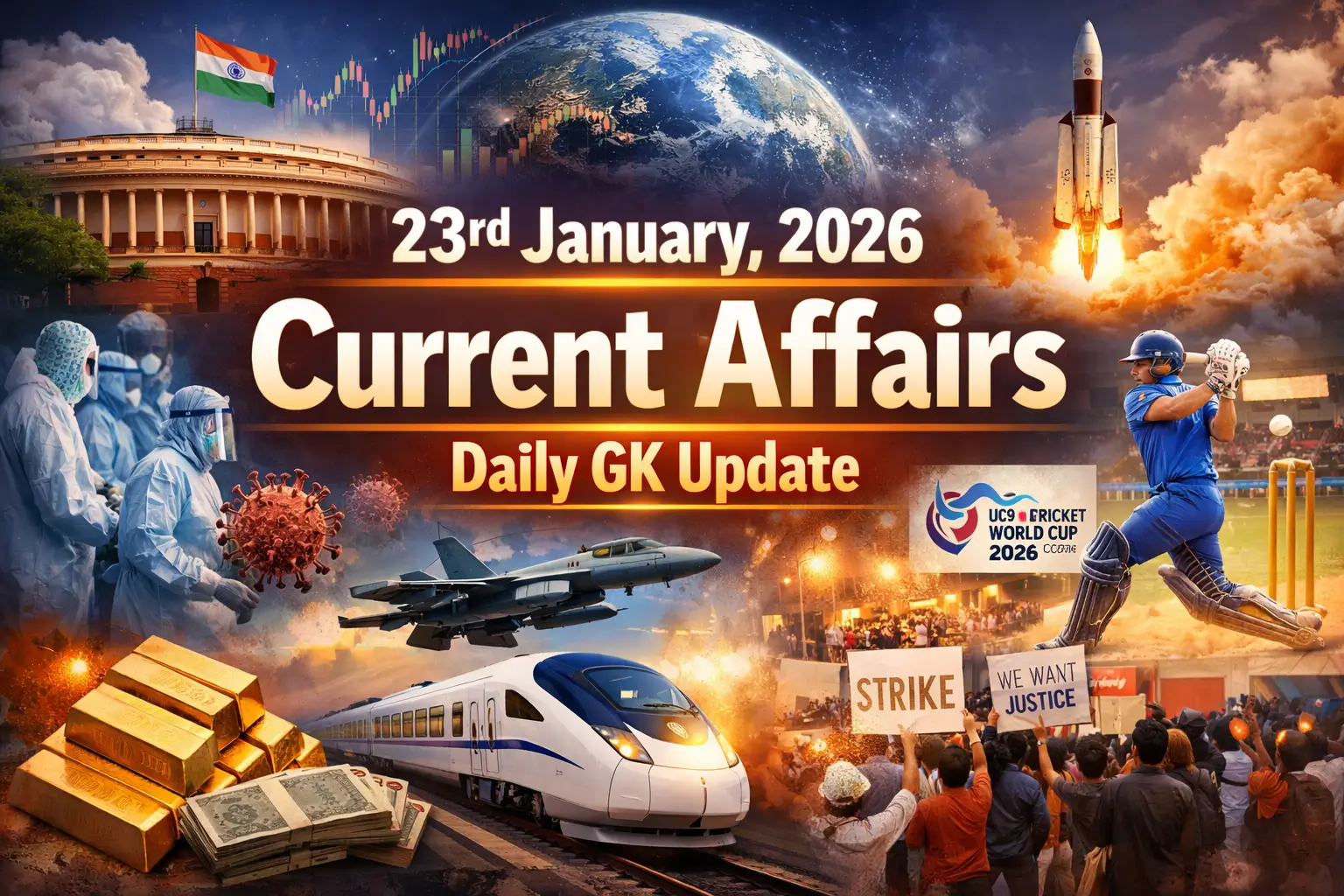 23rd January, 2026 Current Affairs (Daily GK Update)