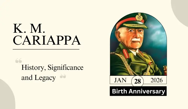 K. M. Cariappa Jayanti 2026