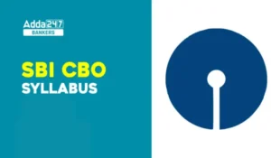 SBI CBO Syllabus 2026