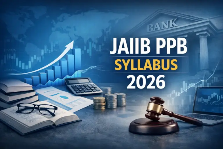 JAIIB PPB Syllabus