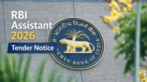RBI Assistant 2026 Tender Out, Notification to be Out on 16 Feb