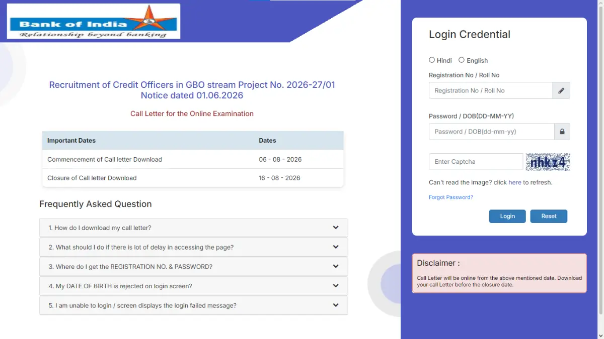 Bank of India Credit Officer Admit Card 2026 (1)