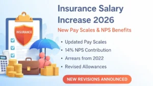 Insurance Salary Increase 2026: New Pay Scales & NPS Benefits