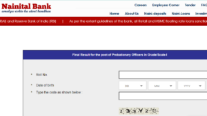 Nainital Bank PO Final Result 2026 Out, Download Result Link