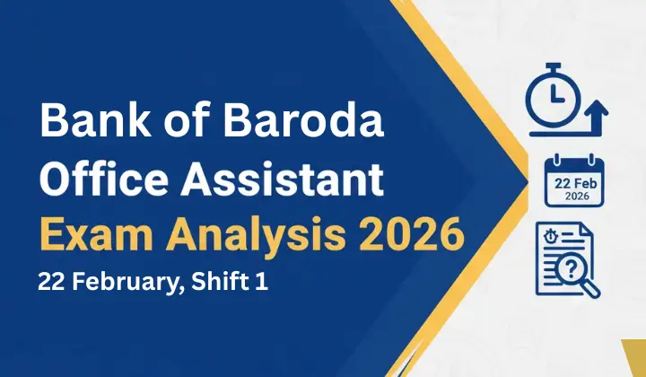 BOB Office Assistant Exam Assistant 2026