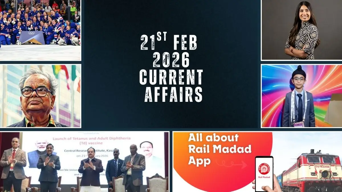 Daily Current Affairs and GK Updates (21st February 2026)