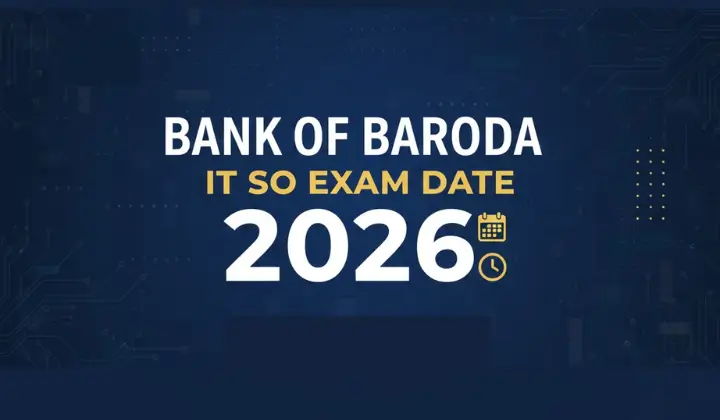 BOB IT SO Exam Date 2026