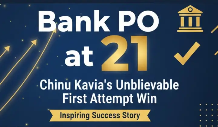 Bank PO at 21