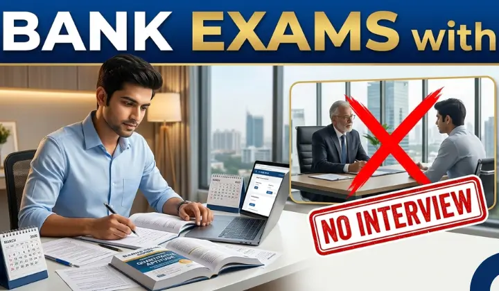 Bank Exams In 2026 That Do Not Require an Interview