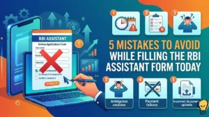 5 Mistakes to Avoid While Filling the RBI Assistant Form Today (Read Before Submitting!)
