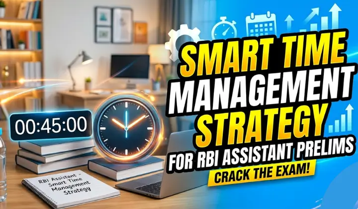 Smart Time Management Strategy for RBI Assistant Prelims