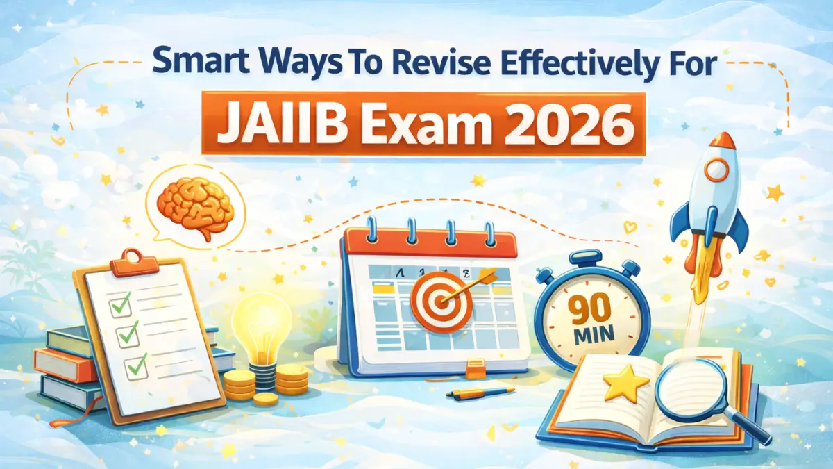 Smart Ways To Revise Effectively For JAIIB Exam 2026