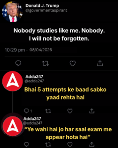 Loud Confidence, Zero Selection: Trump vs Adda247 Reality Check_5.1