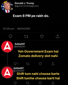 Loud Confidence, Zero Selection: Trump vs Adda247 Reality Check_7.1