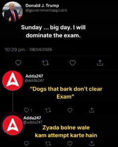 Loud Confidence, Zero Selection: Trump vs Adda247 Reality Check_8.1