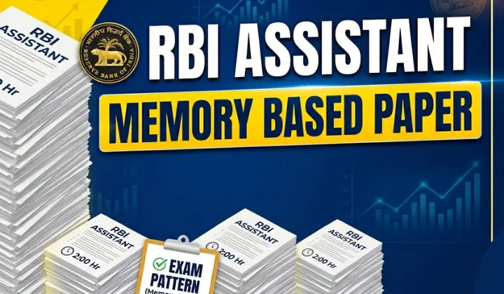 RBI Assistant Memory Based Paper