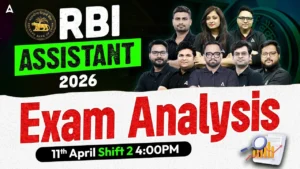 RBI Assistant Prelims Exam Analysis 2026