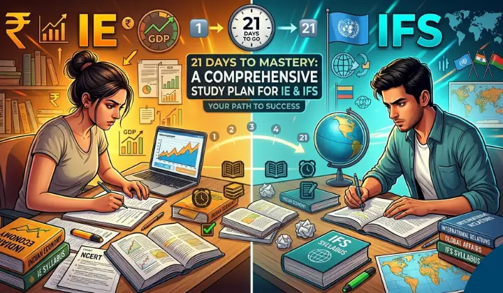 How to approach IE and IFS Syllabus in 21 Days?