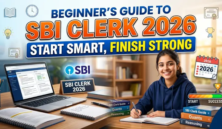 Beginner’s Guide to SBI Clerk 2026: Start Smart, Finish Strong