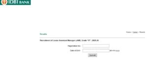 IDBI Bank JAM Score Card 2025-26 Out at idbi.bank.in, Download Link