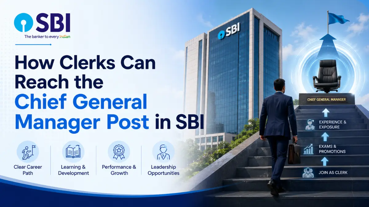How Clerks Can Reach the Chief General Manager Post in SBI