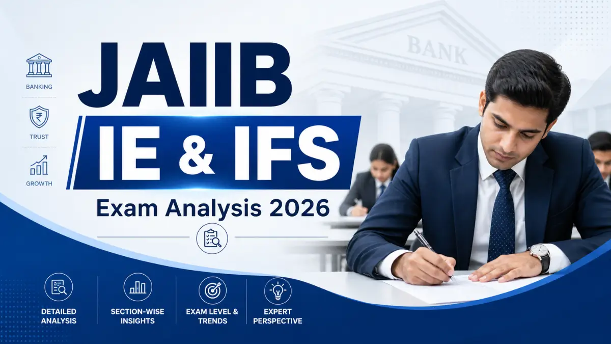 JAIIB IE & IFS Exam Analysis 2026