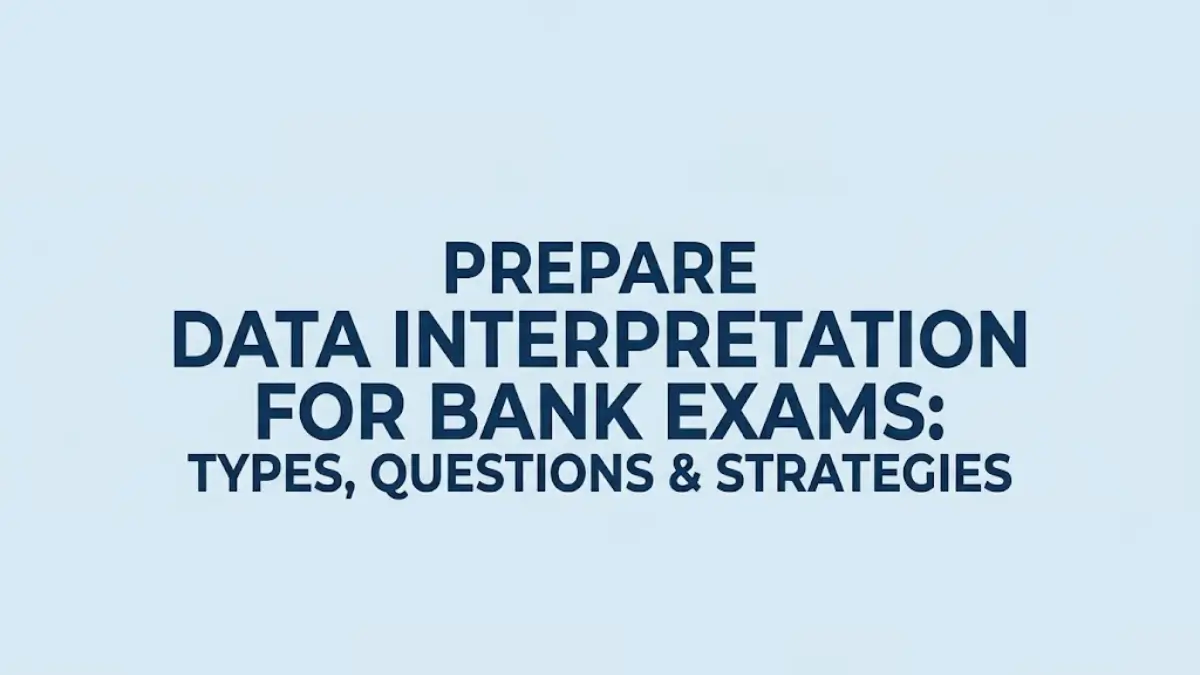Prepare Data Interpretation For Bank Exams