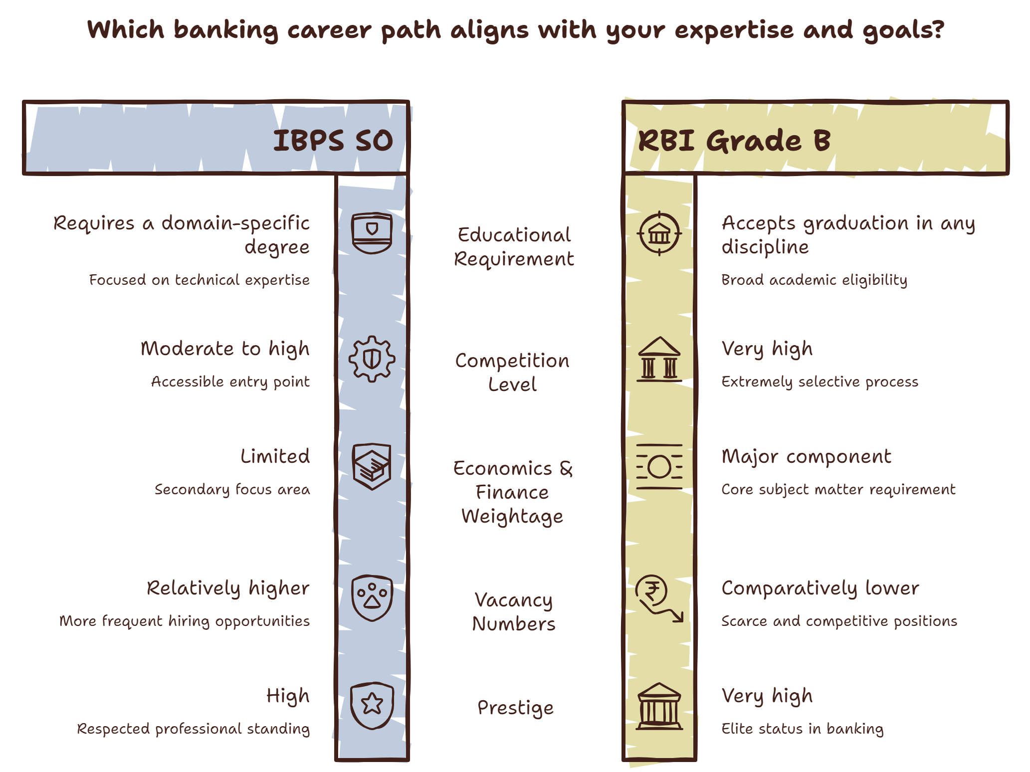 IBPS SO vs RBI Grade B