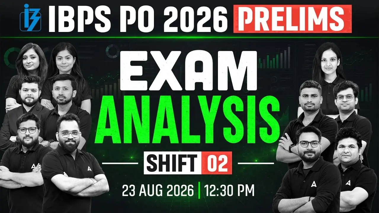 IBPS PO Prelims Exam Analysis 2026