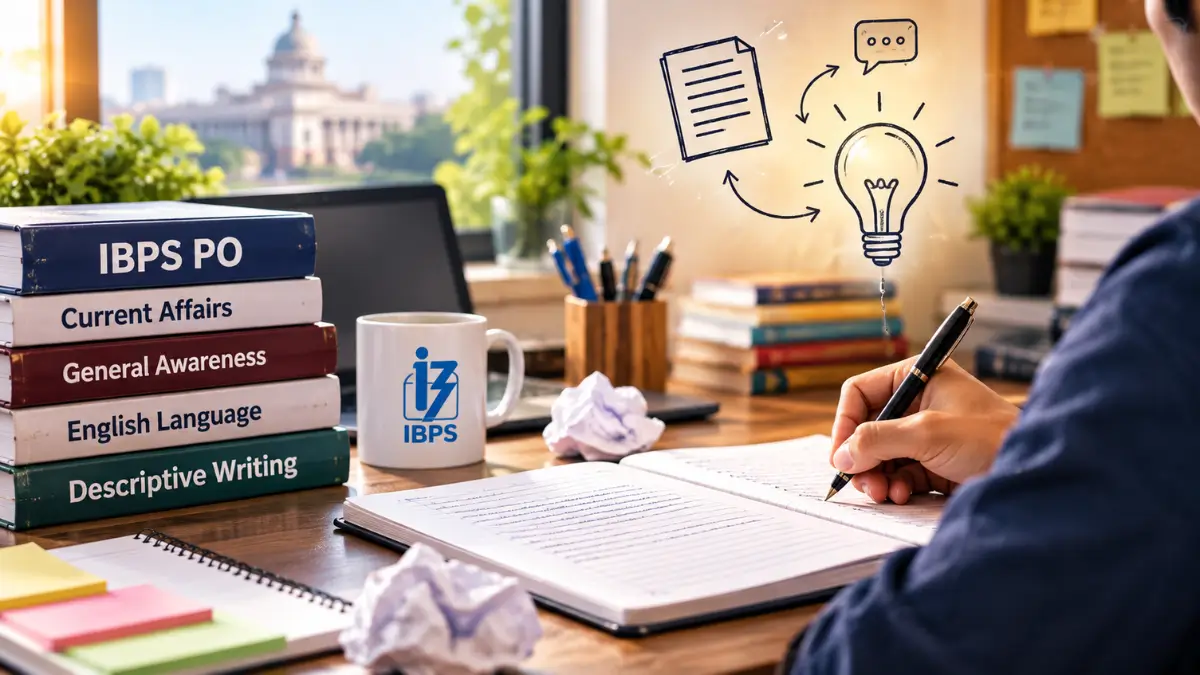 Descriptive Writing Format For IBPS PO Mains
