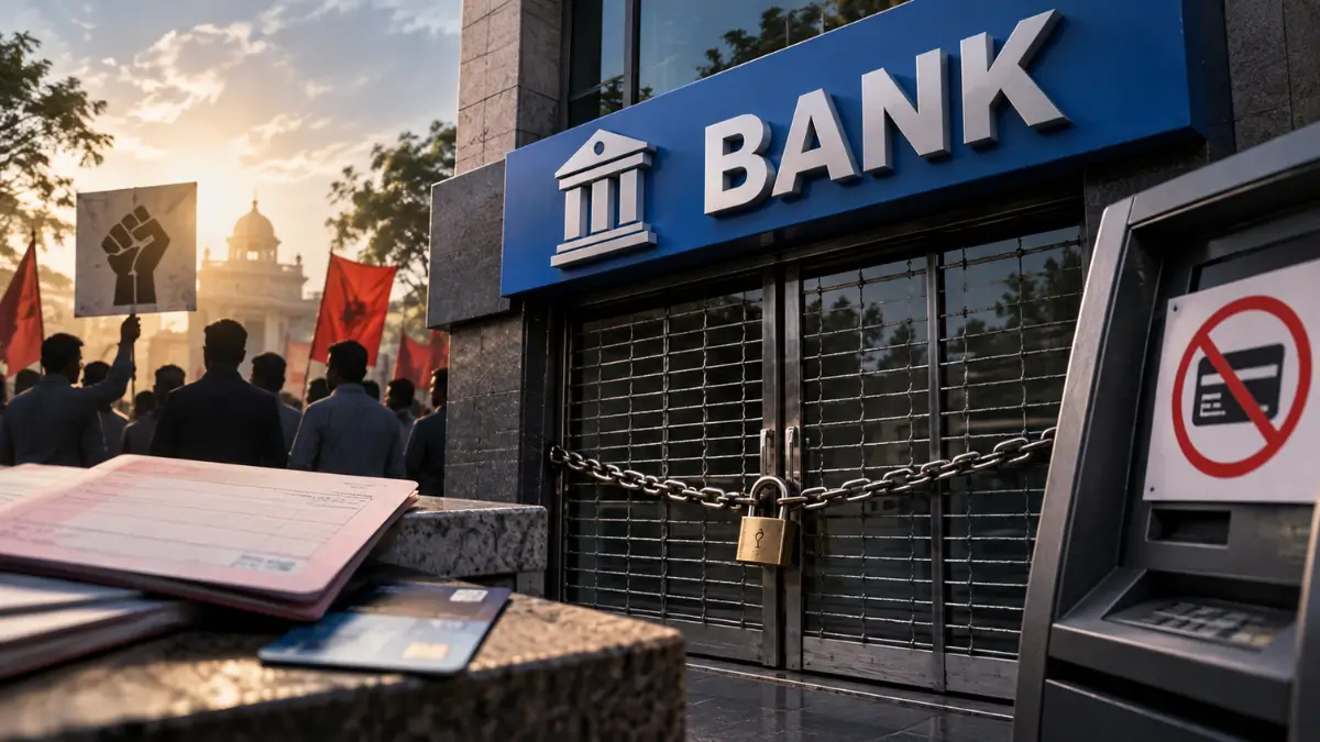 Bank Strike 2026: Banking Services May Be Affected from September 28 to 30