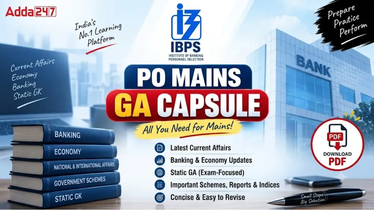 IBPS PO Mains GA Capsule 2026