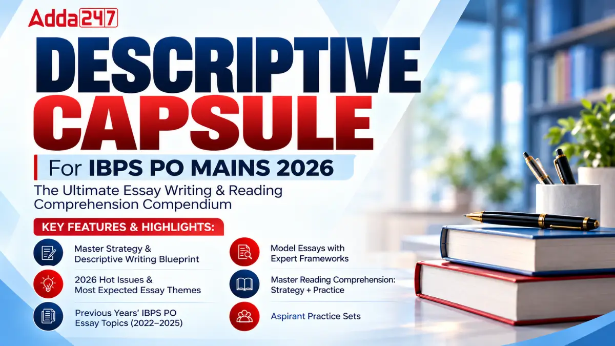 Descriptive Capsule For IBPS PO Mains Exam 2026