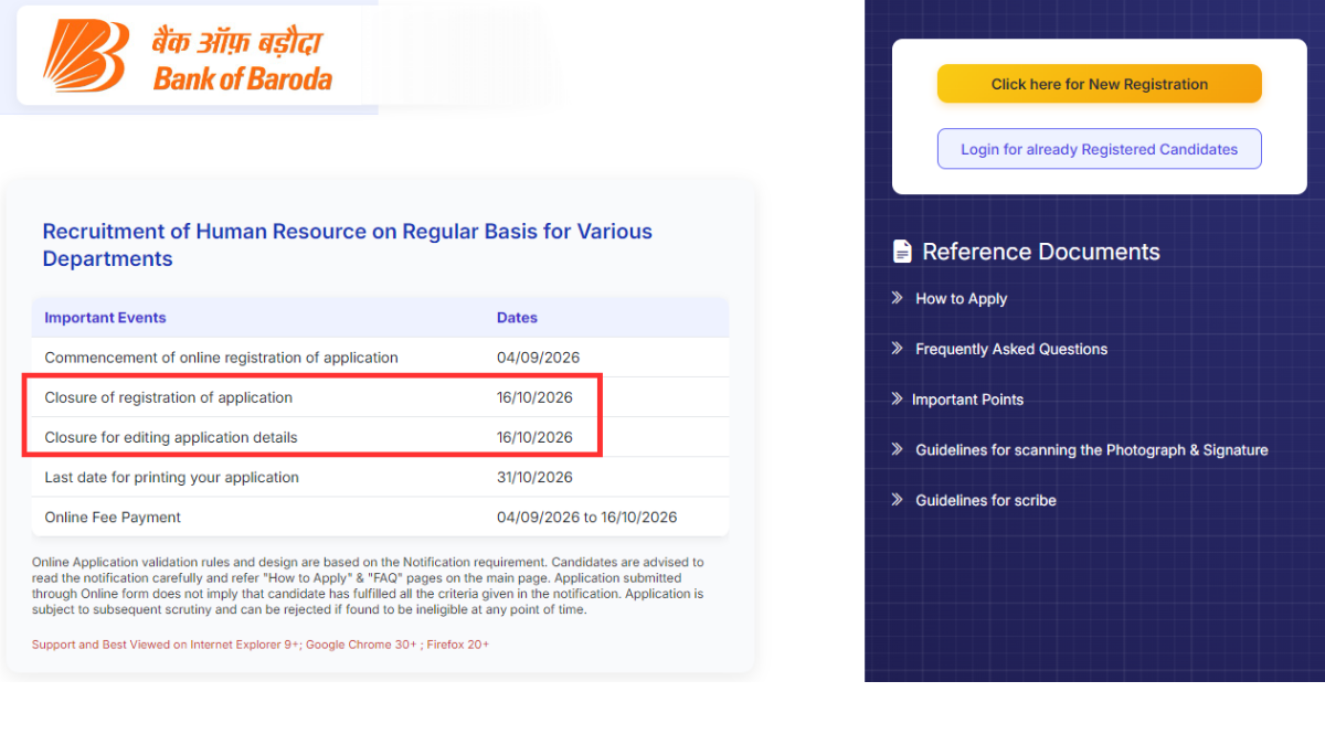 Bank of Baroda SO Notification 2026, Last Date To Apply Extended – Home_3.1