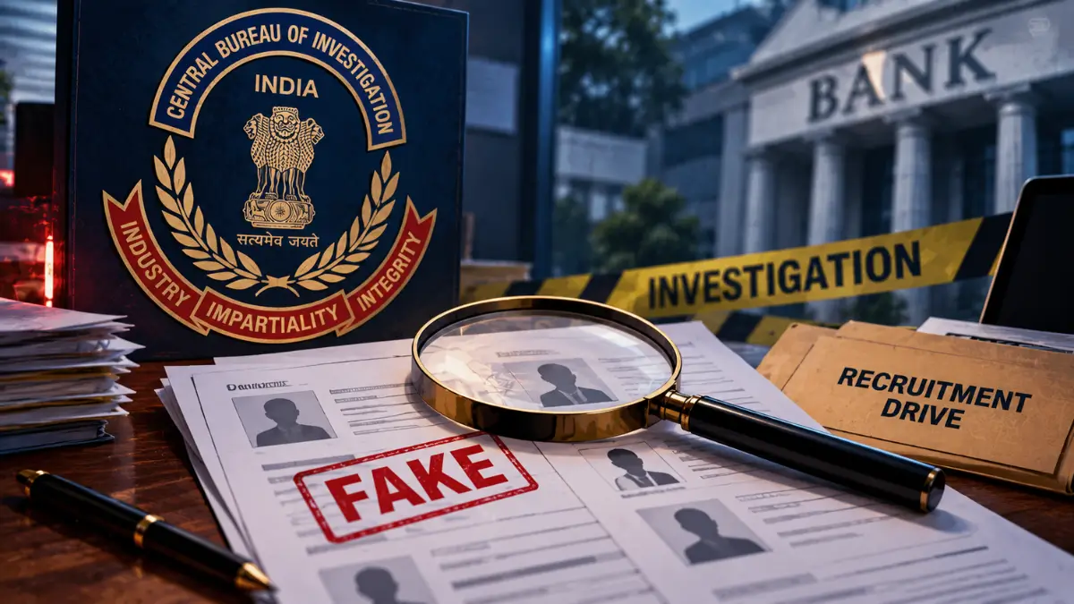 Bank Recruitment Scam CBI Uncovers Fake Candidates In Recruitment Drive