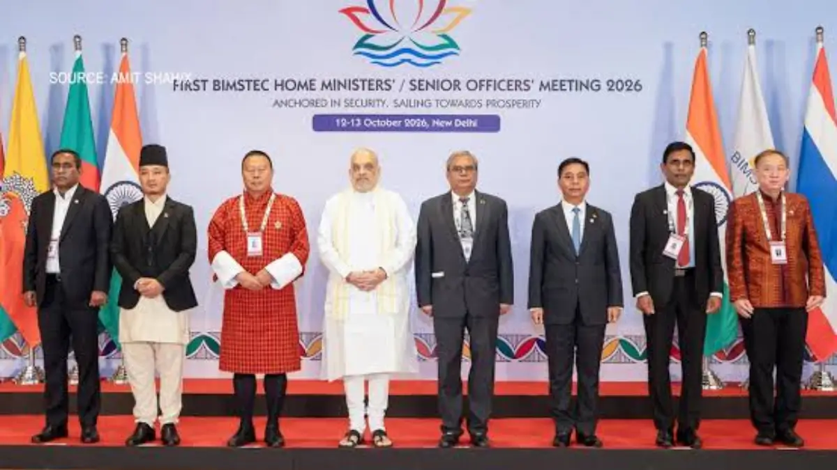 India Hosts First BIMSTEC Home Ministers' Meeting