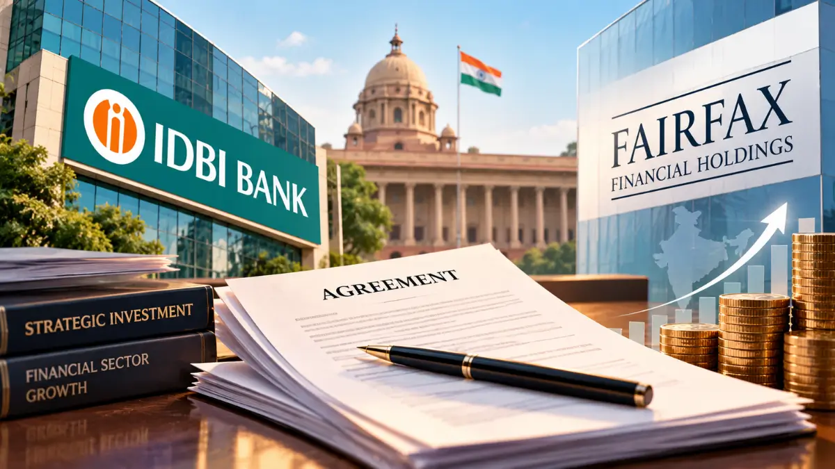 IDBI Bank Sale to Fairfax for ₹52,878 Crore Cabinet Approves India’s Largest-Ever Financial Sector FDI