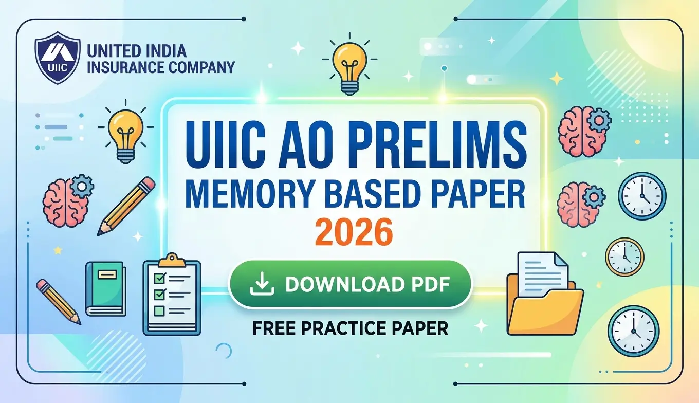UIIC AO Memory Based Paper 2026